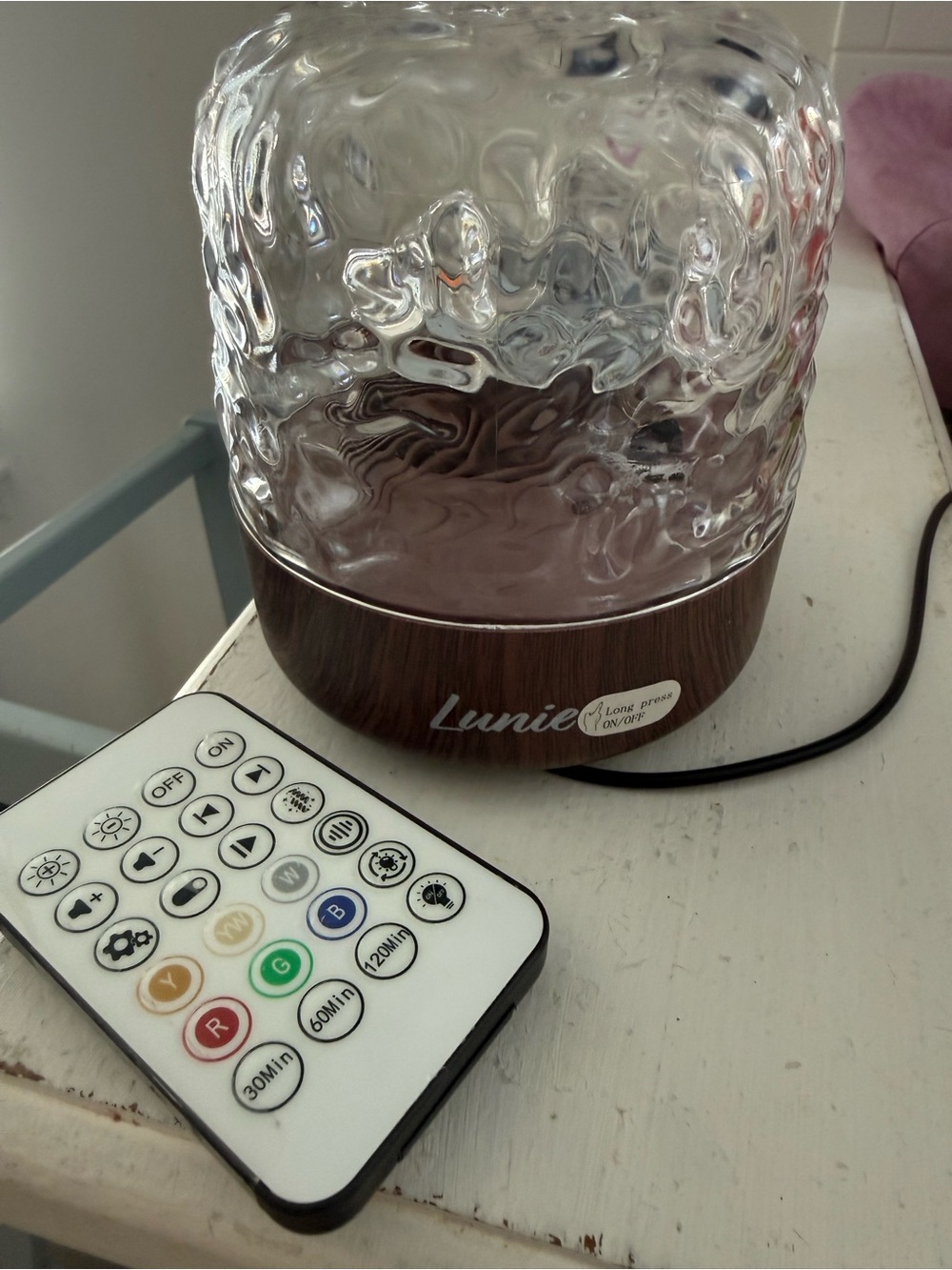 Brown Glass LED light